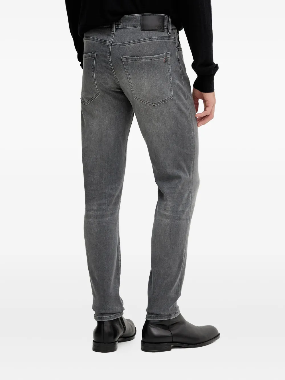 Hugo Boss Slim-fit Jeans In Gray
