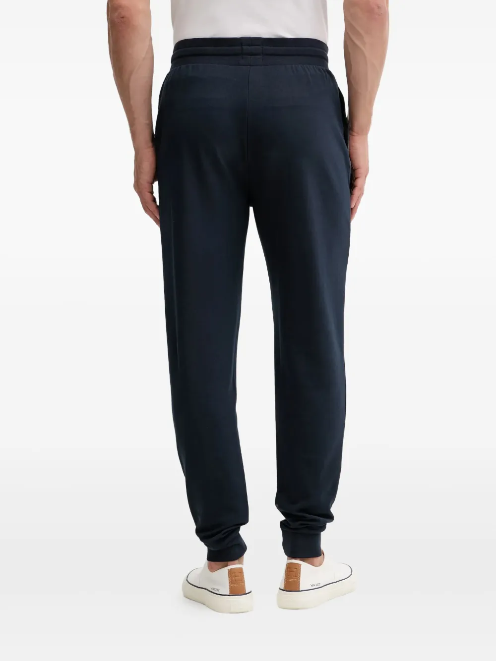 BOSS Trainingsbroek met streepdetail Blauw