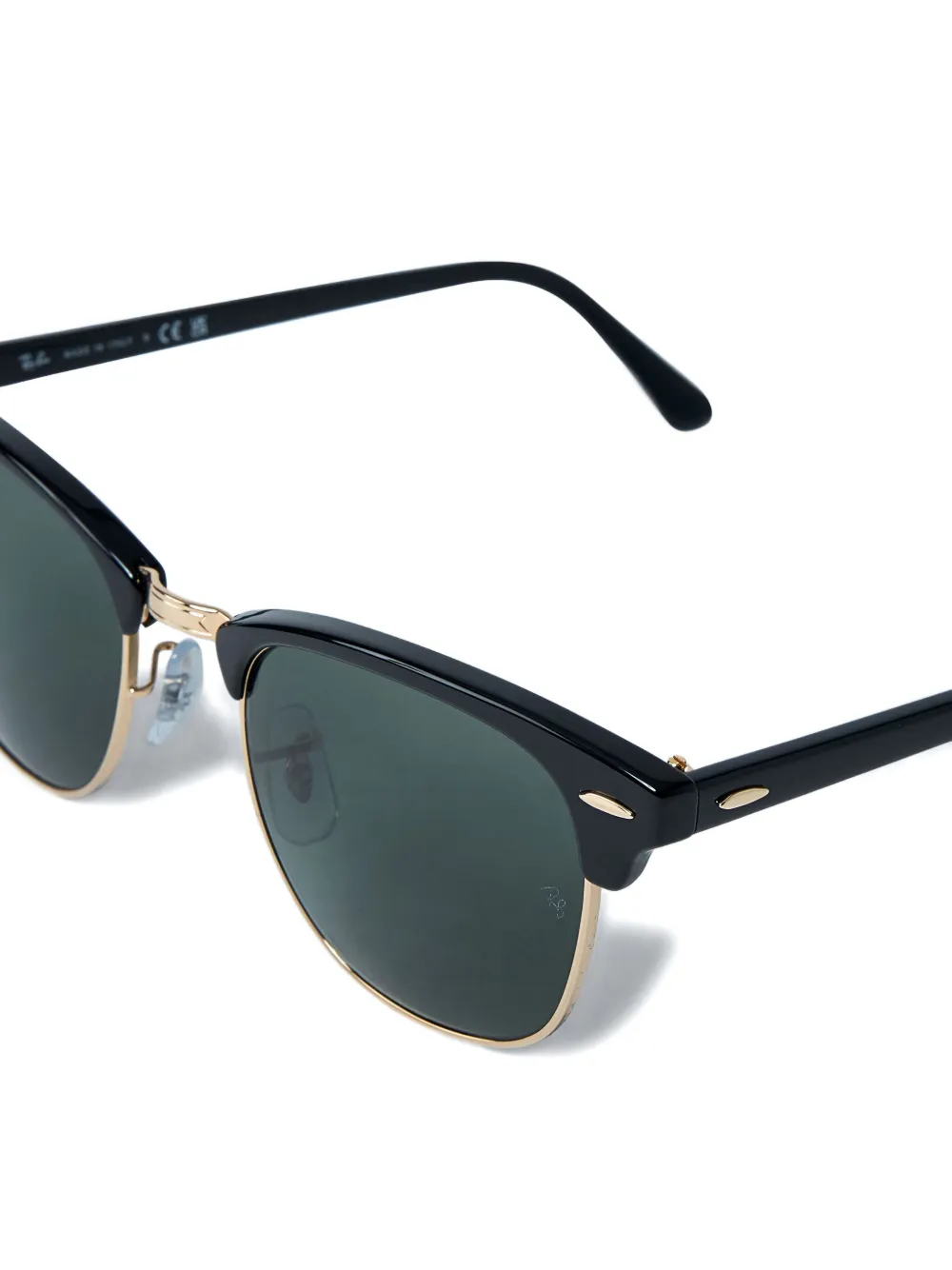 Ray-Ban Zonnebril met vierkant montuur Zwart