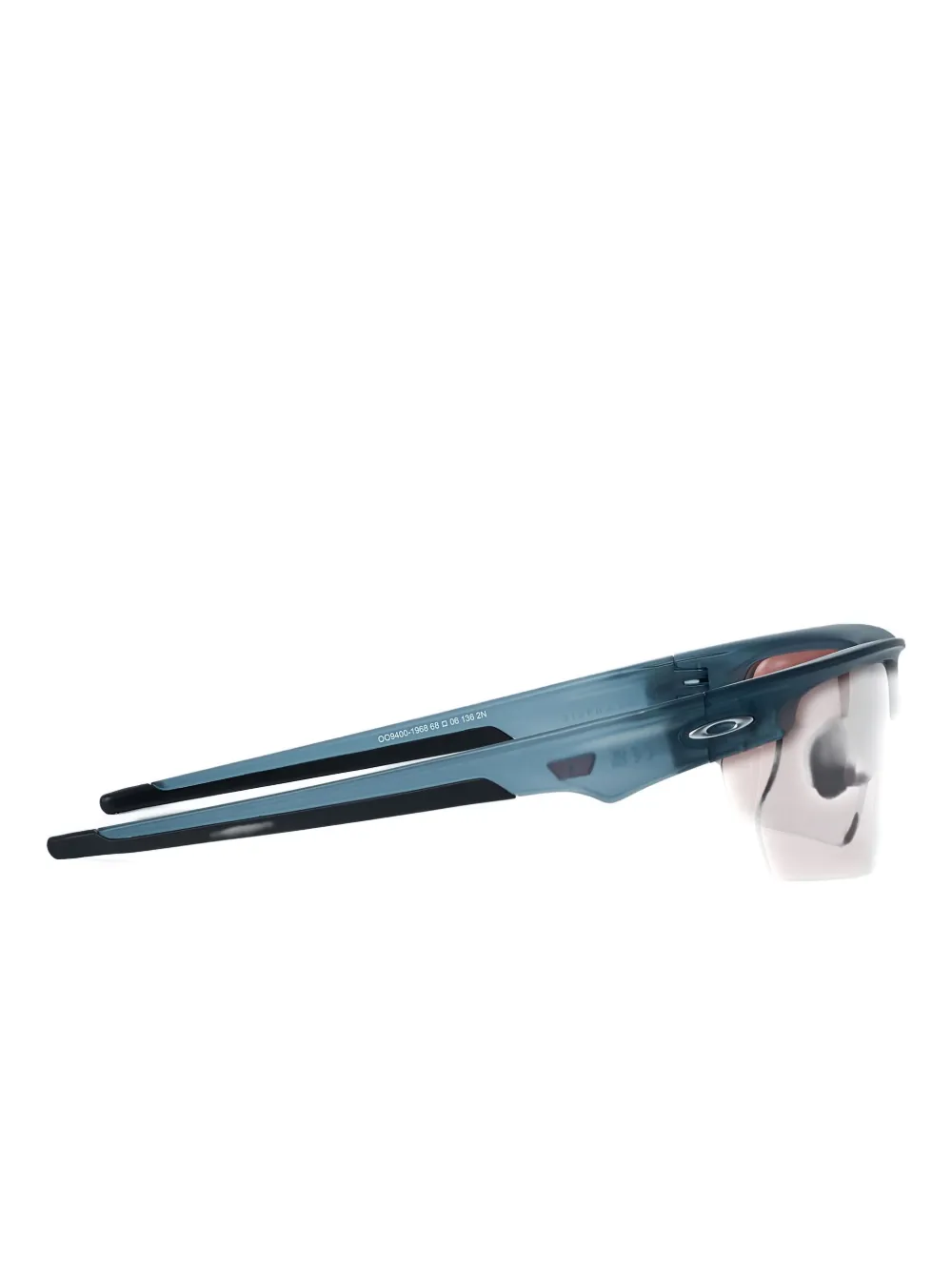 Oakley Zonnebril met vierkant montuur Blauw