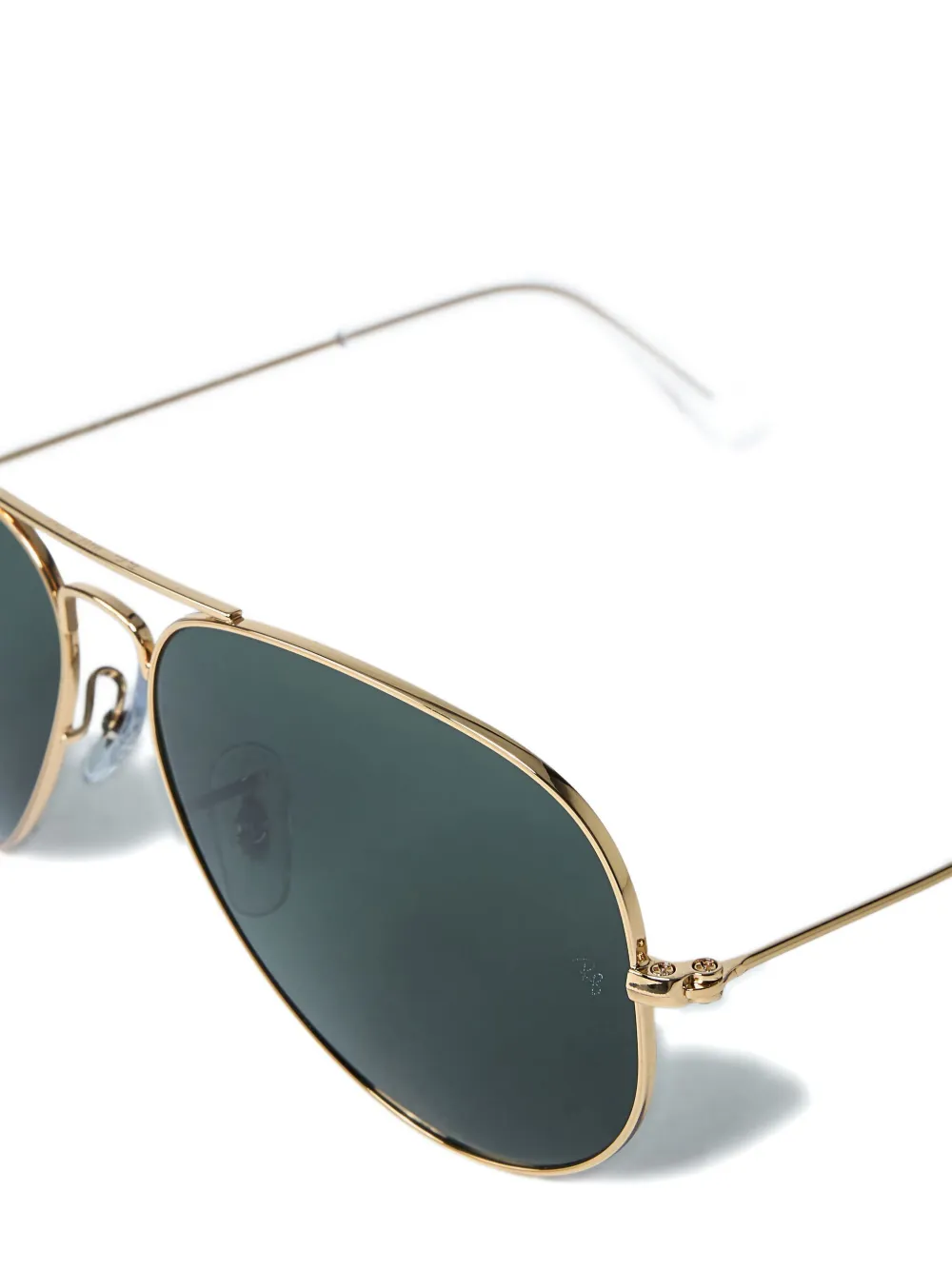 Ray-Ban Zonnebril met piloten montuur Goud