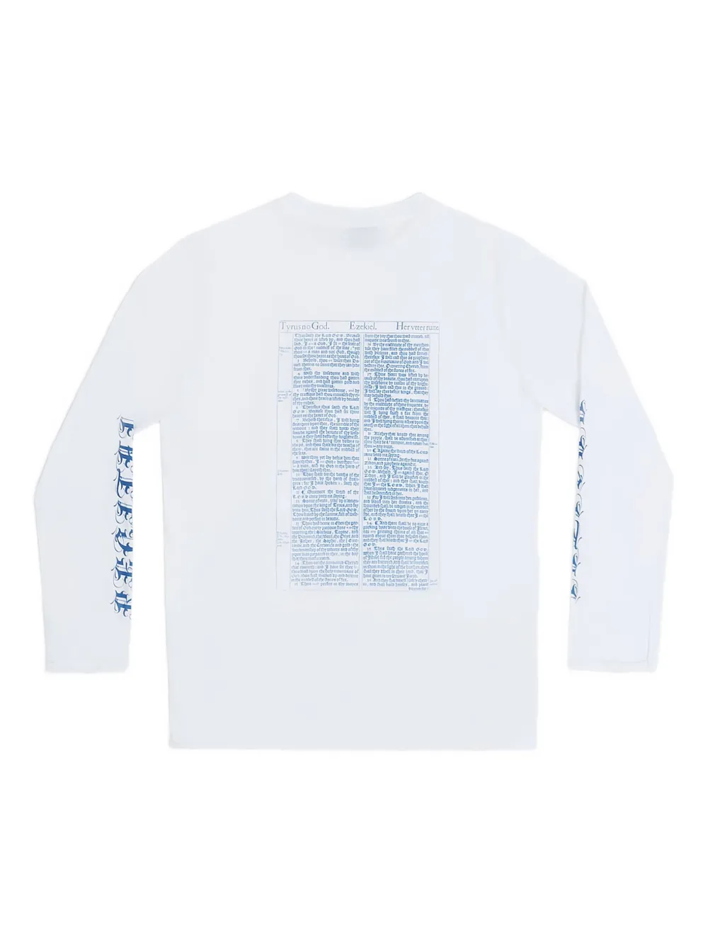 Brooks Ditto Graphic-print Long-sleeve T-shirt In White