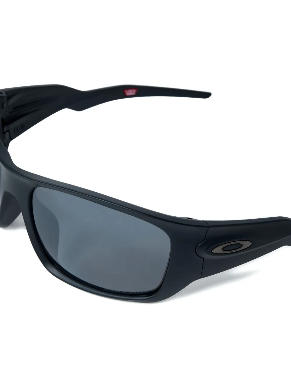 Oakley Zonnebril met vierkant montuur Zwart