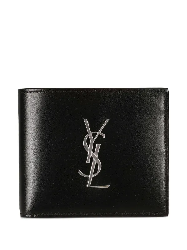 Saint Laurent カサンドラ イーストウエスト 財布 | ブラック