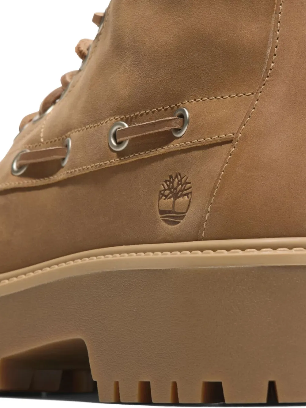 Timberland Kiltie Stone Street Boots In Brown