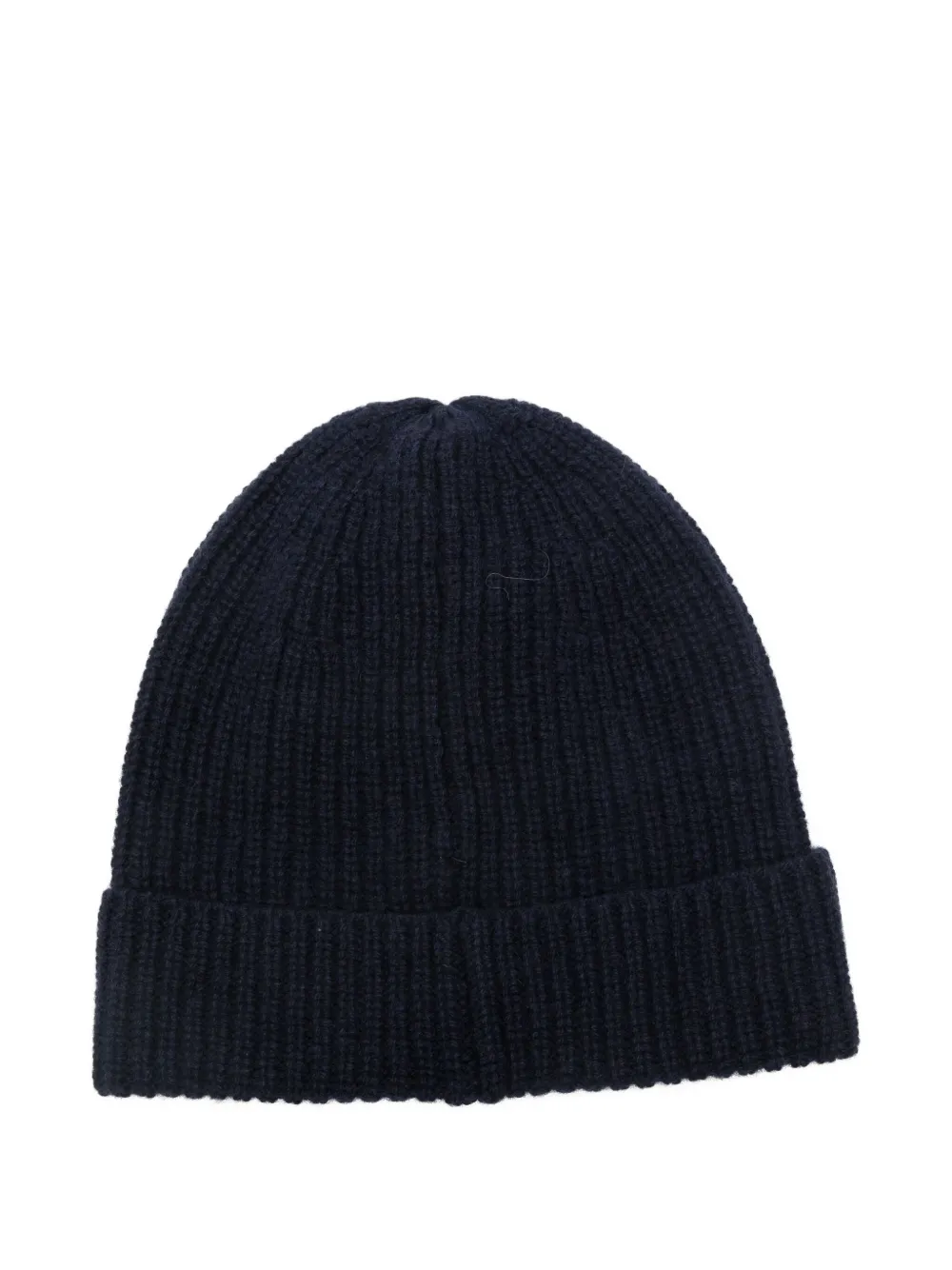 Daniele Fiesoli ribbed beanie hat - Blauw
