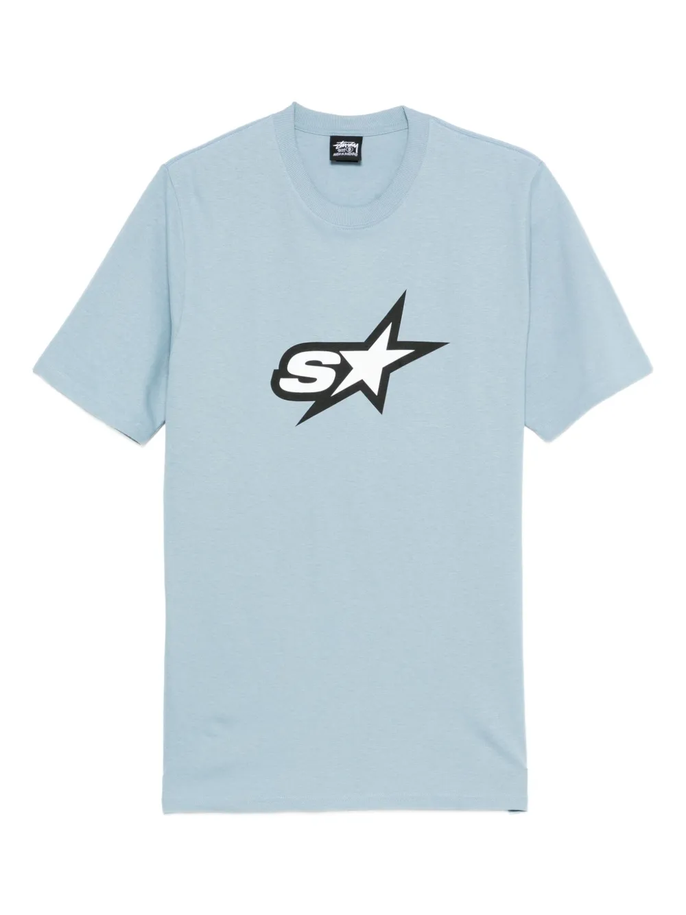 Stüssy playera con estampado gráfico | azul | Image 1