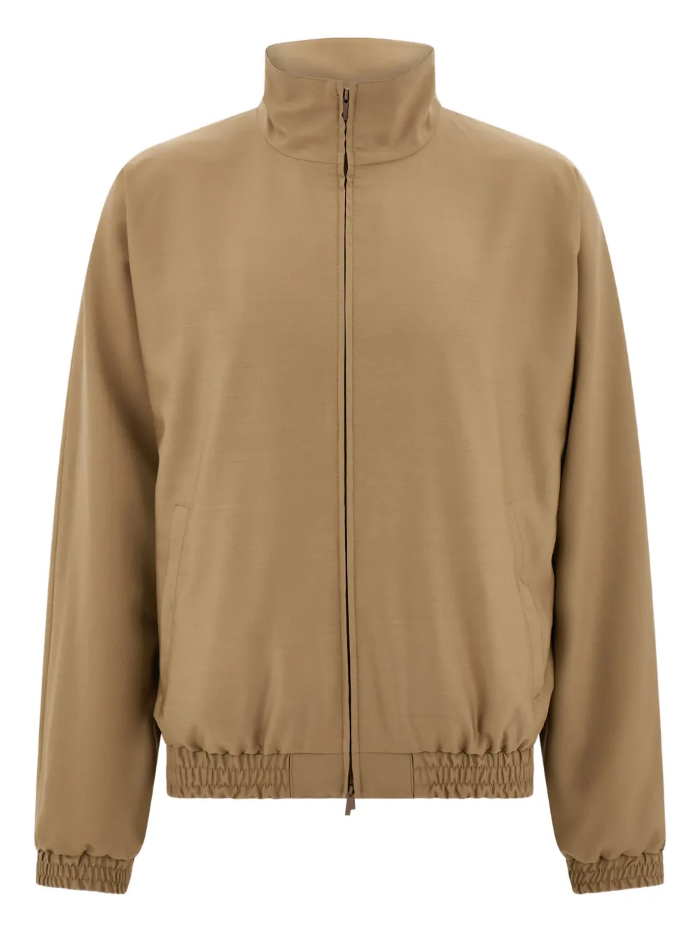 Ferragamo high-collar reversible jacket | Neutrals | Image 1