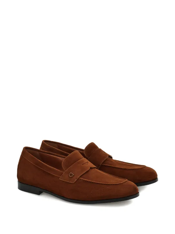 Ferragamo ガンチーニ ローファー | ブラウン | FARFETCH JP