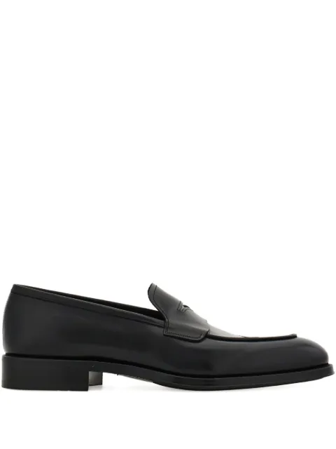 Ferragamo leather penny loafers