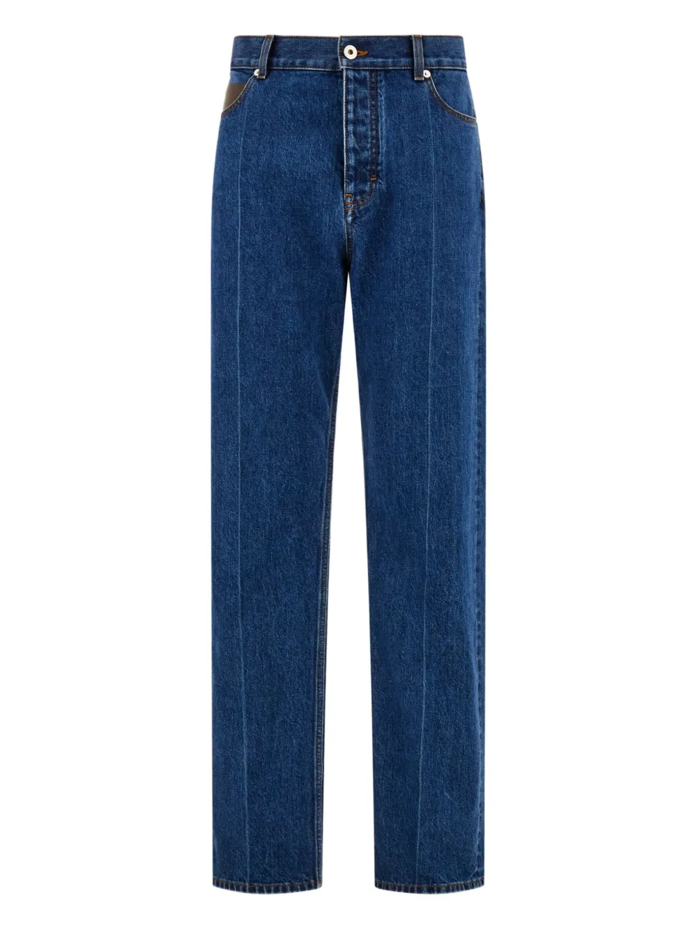 Ferragamo Jeans con cinque tasche - Blu