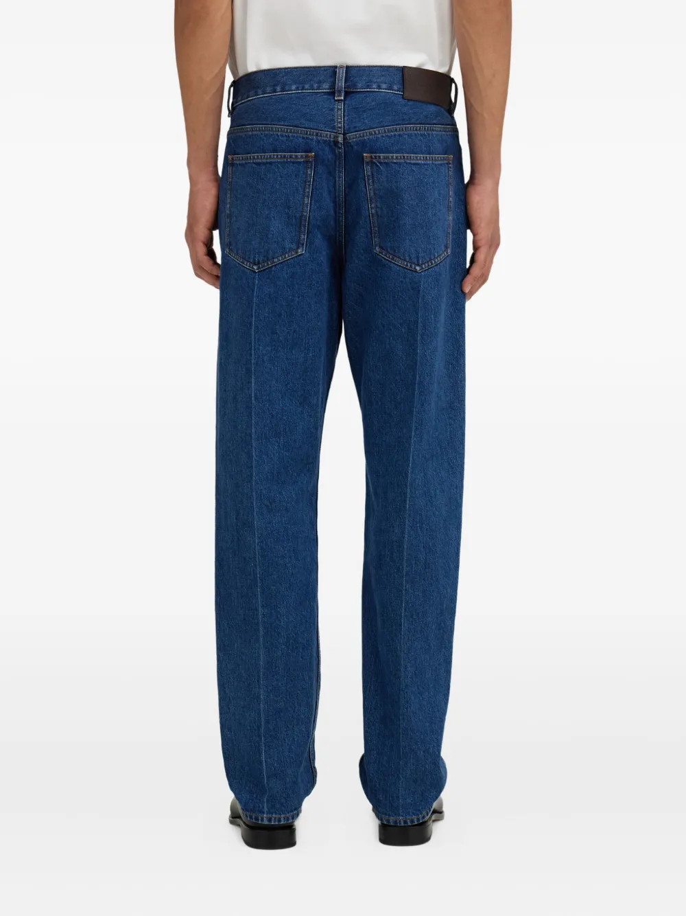 Ferragamo Jeans met vijf zakken Blauw