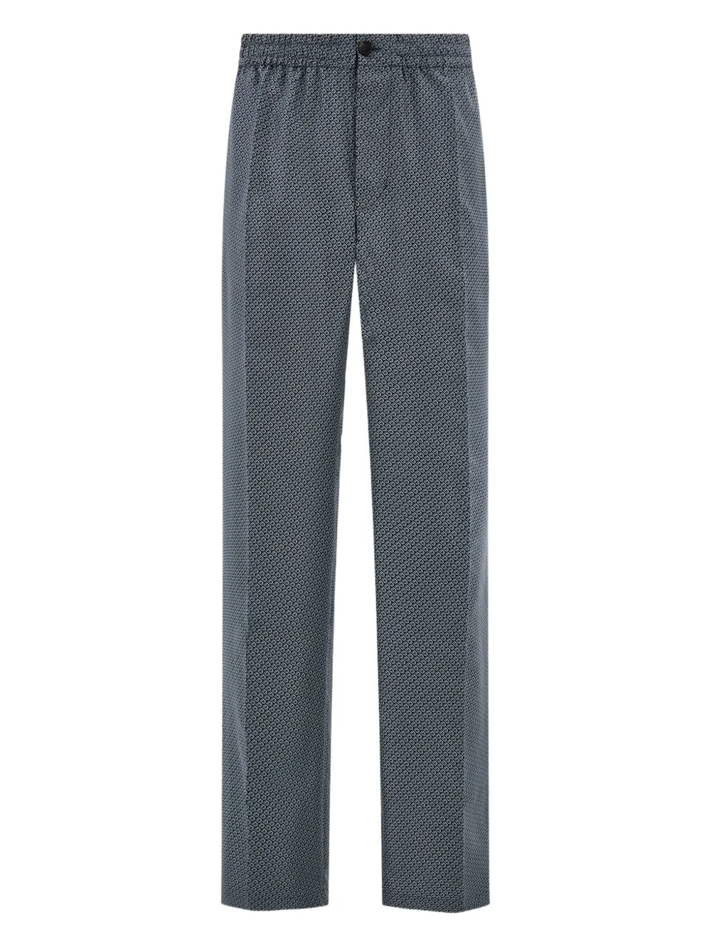 Ferragamo elasticated piping trousers | Blue | Image 1