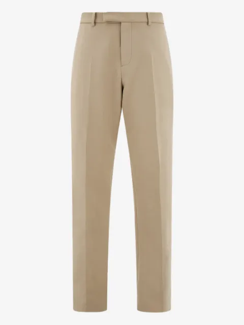 Ferragamo pantalones chinos con cinturón