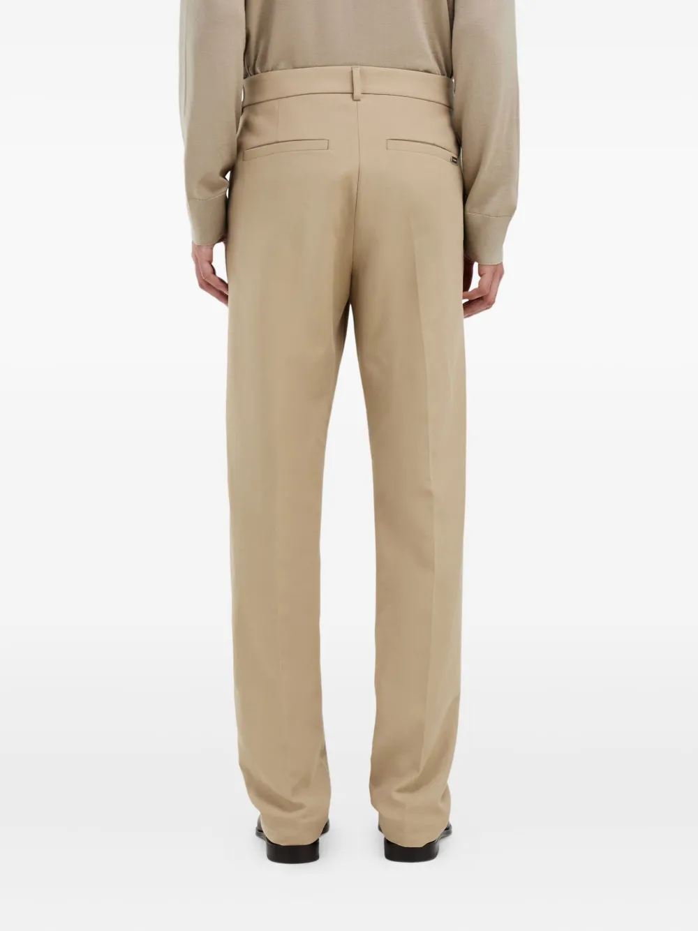 Ferragamo Chino met ceintuur Beige
