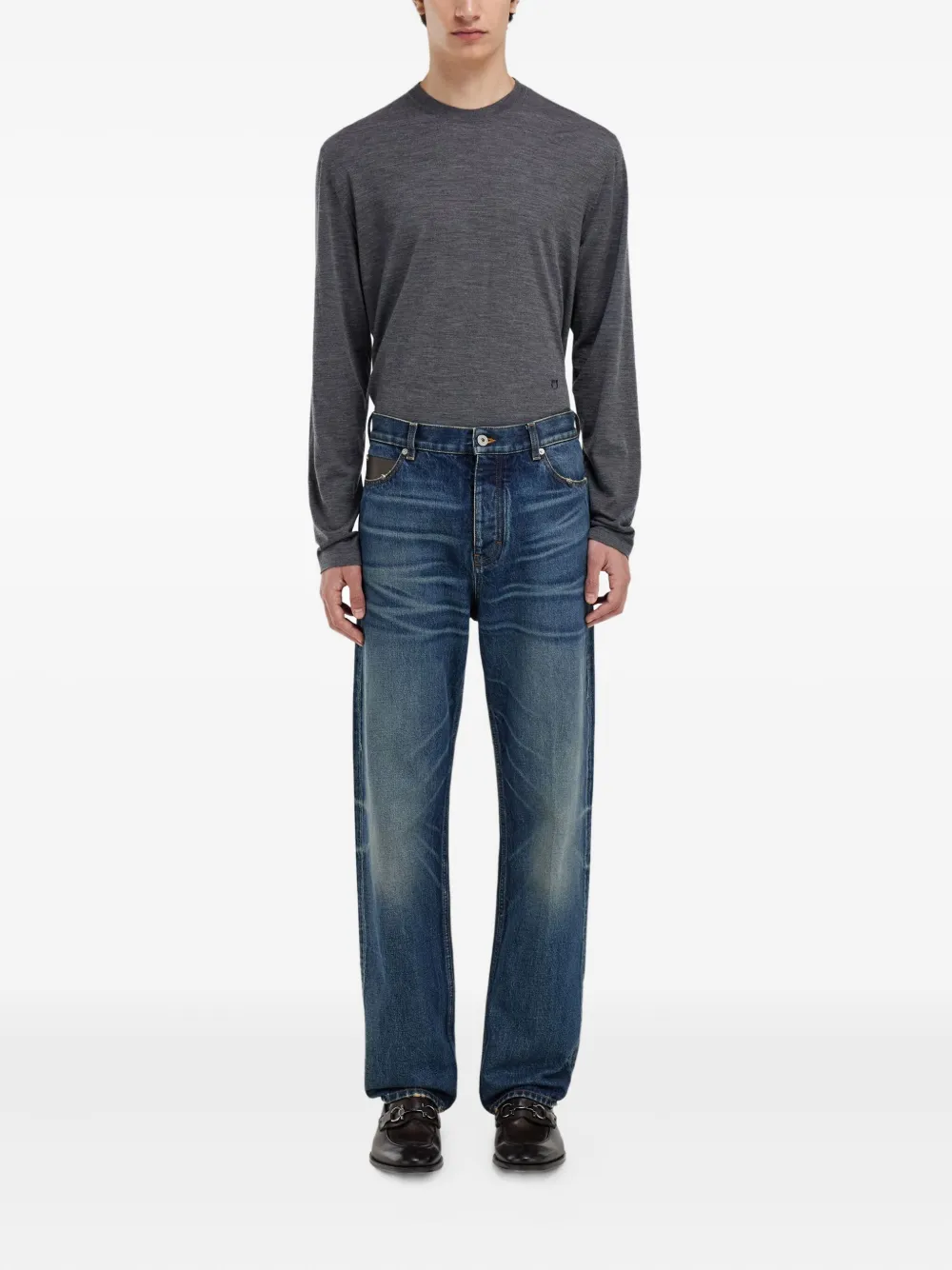 Ferragamo five-pocket jeans - Blauw