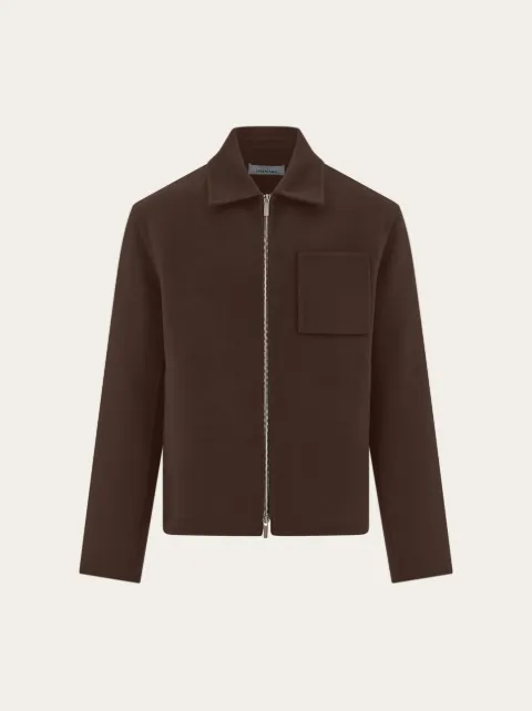 Ferragamo patch-pocket zip jacket