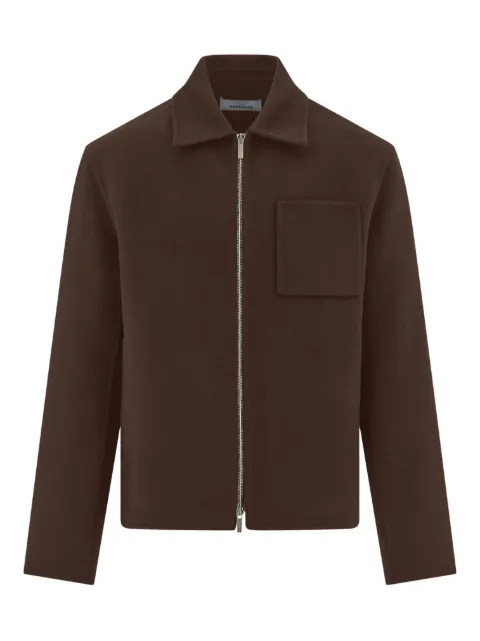 Ferragamo patch-pocket zip jacket
