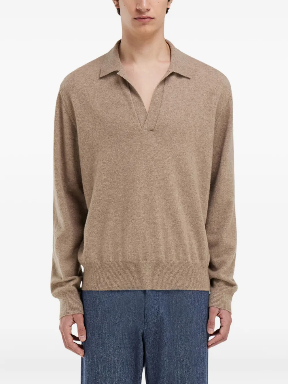 Ferragamo Trui met lange mouwen Beige