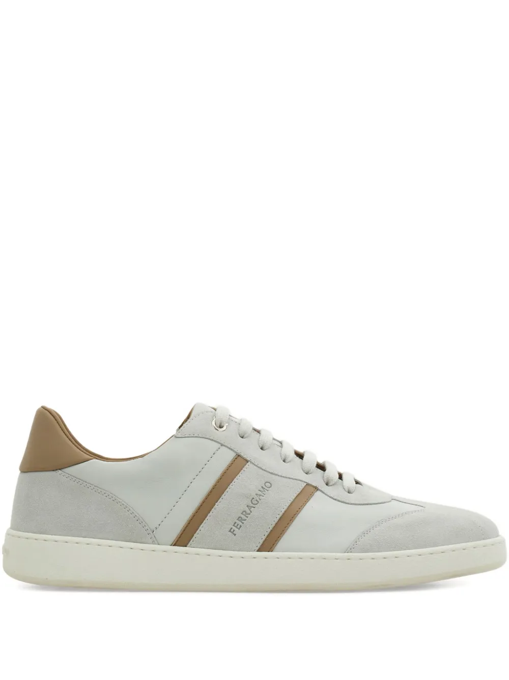 Ferragamo Sneakers con design a inserti - Blu