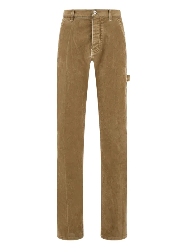 Ferragamo Cargo Trousers in Brown