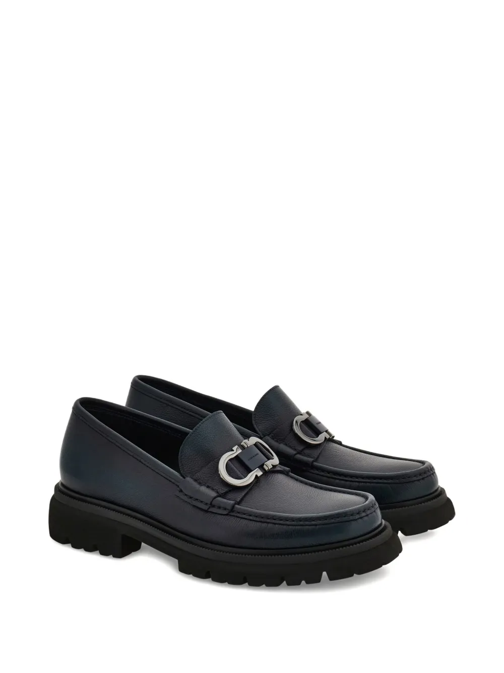 Ferragamo Gancini loafers - Blauw
