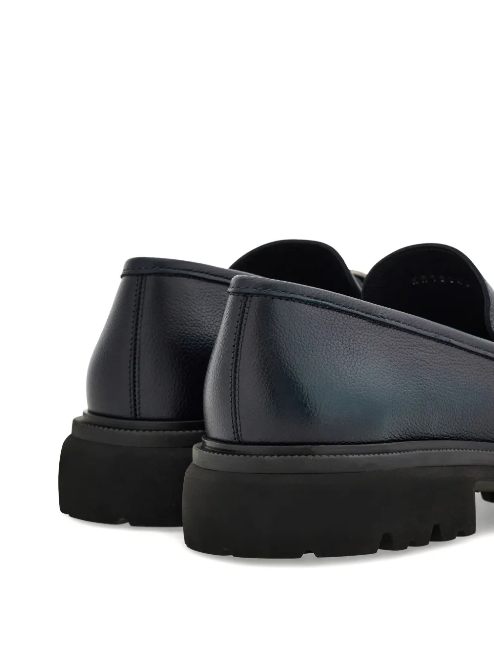 Ferragamo Gancini loafers Blauw