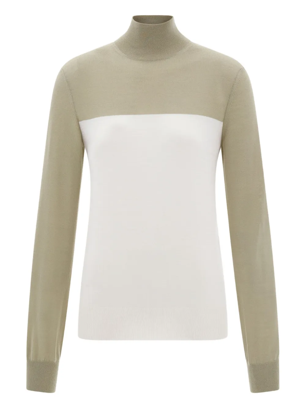 Ferragamo Maglione con design color-block - Toni neutri