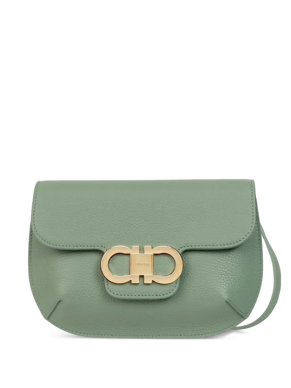 Ferragamo Double Gancini mini bag - Green