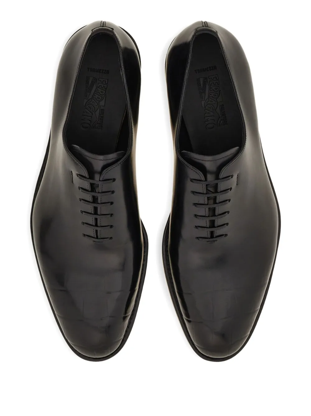 Ferragamo Tramezza Oxford schoenen Zwart