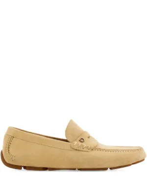 Ferragamo スエード ローファー | レッド | FARFETCH JP