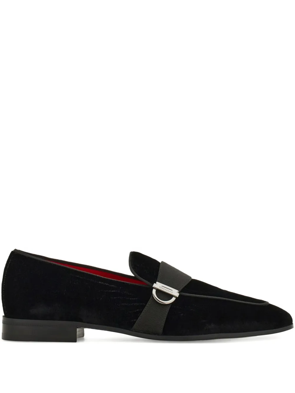 Ferragamo Fluwelen loafers Zwart