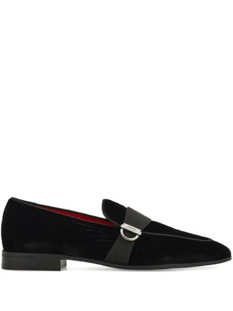 Ferragamo velvet loafers