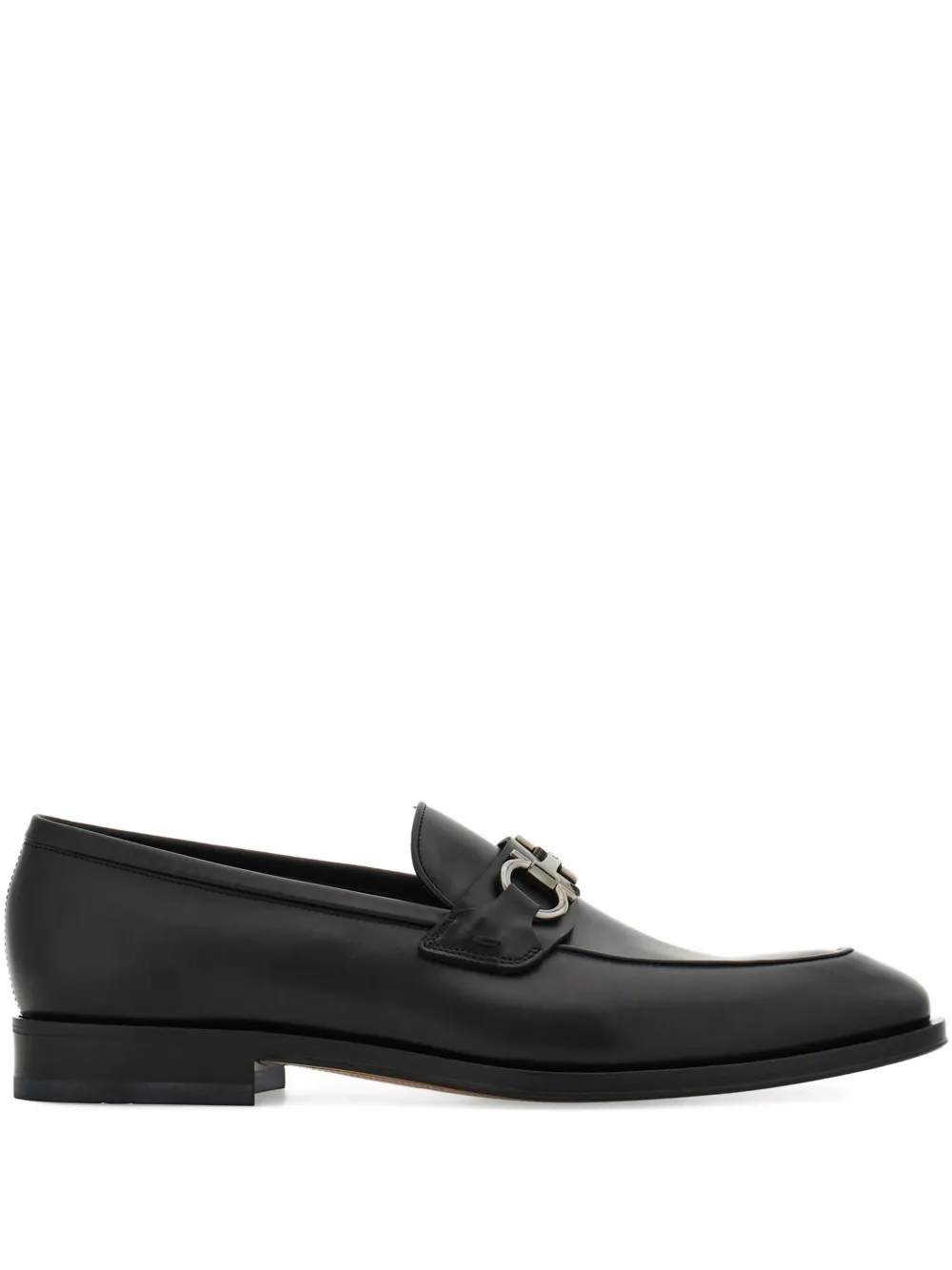 Ferragamo Loafers met Gancini-gesp Zwart