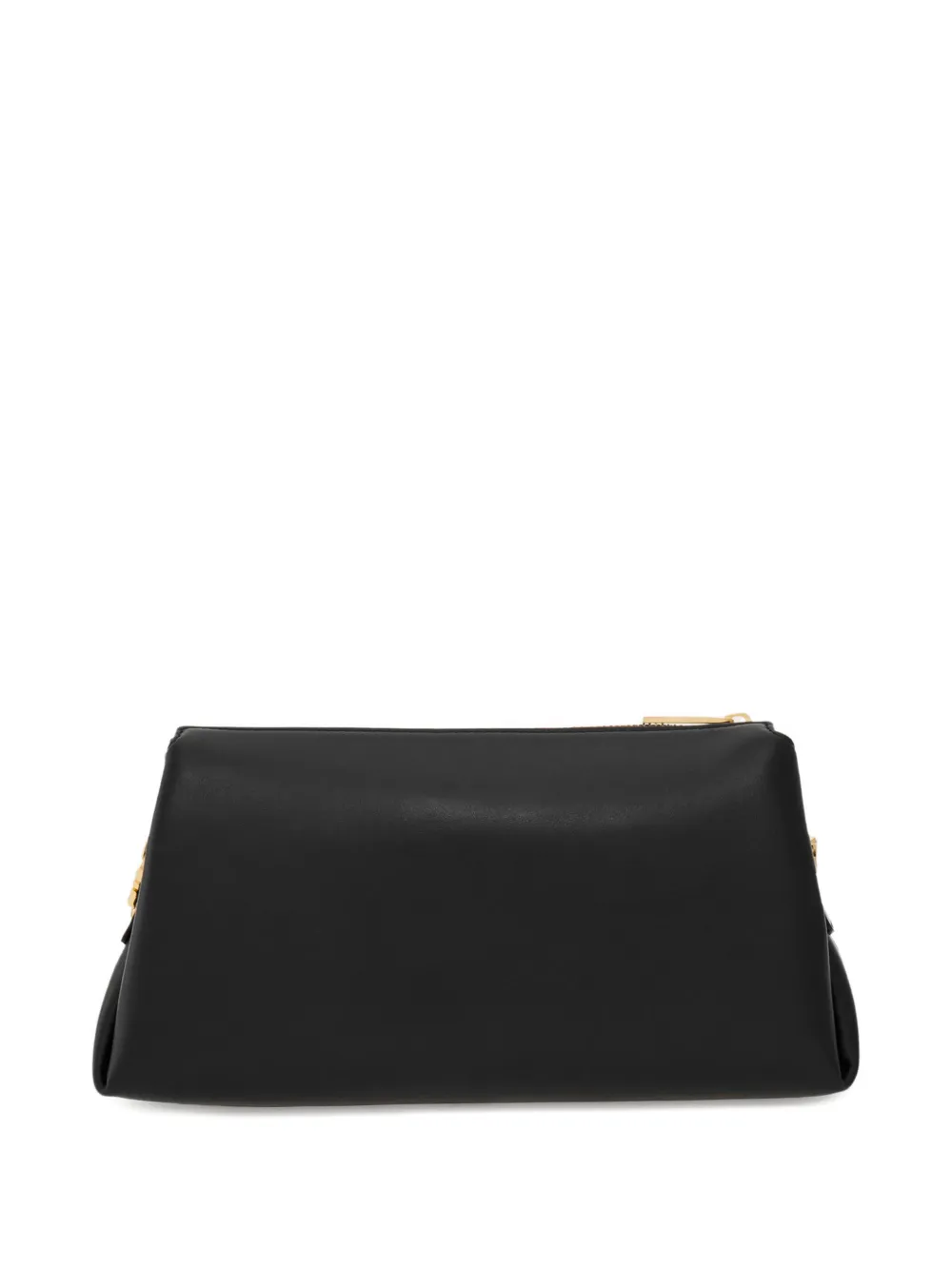 Ferragamo Embossed Logo Chain Strap Mini Bag In Black