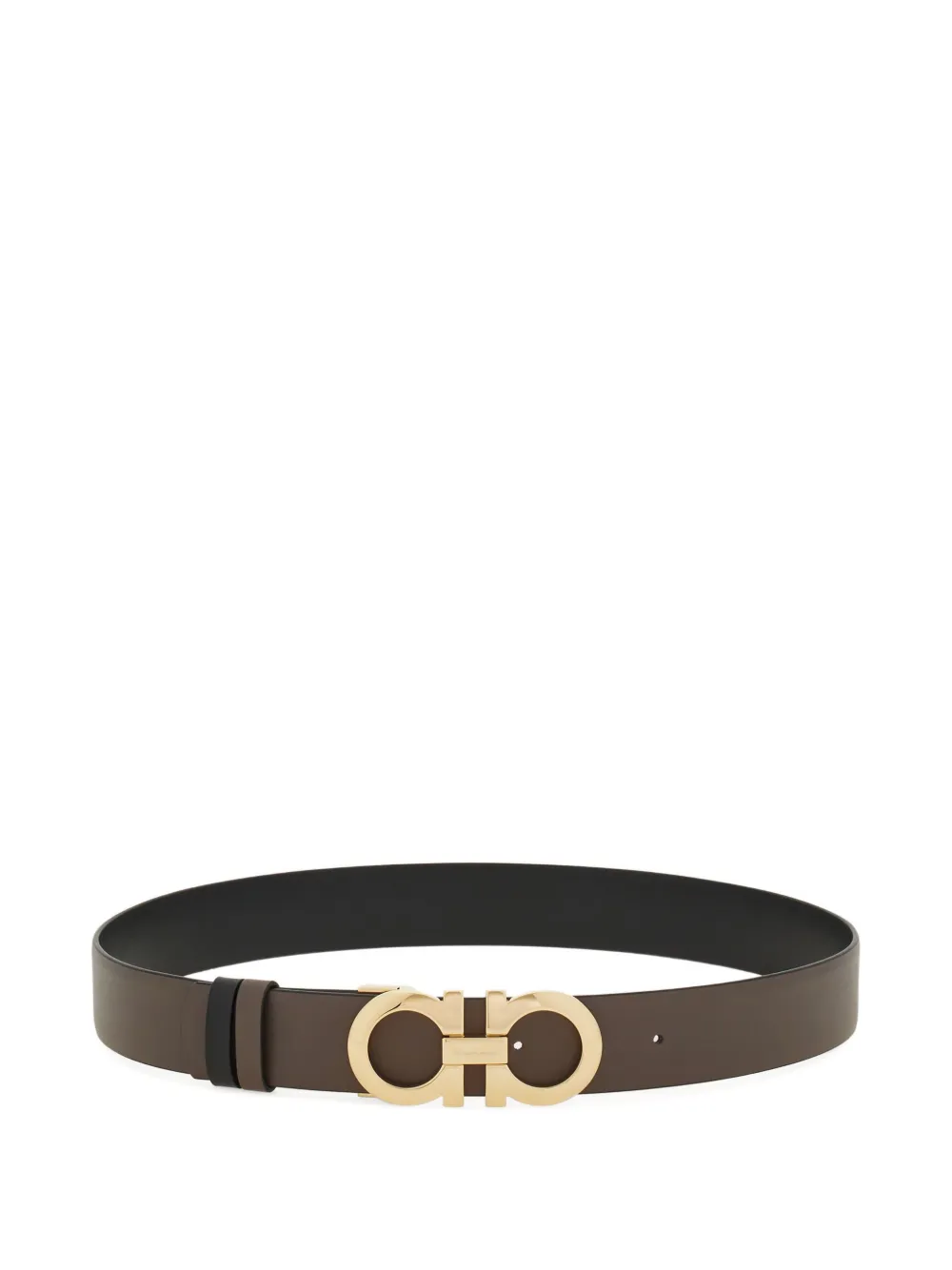 Ferragamo Gancini reversible belt - Brown