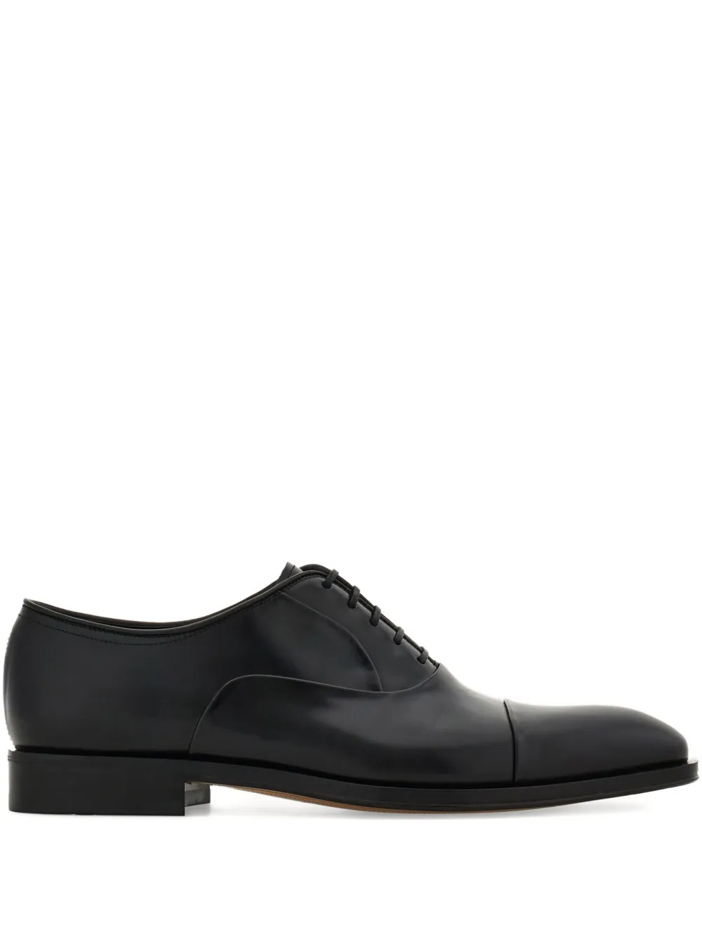 Ferragamo leather oxford shoes | Black | Image 1