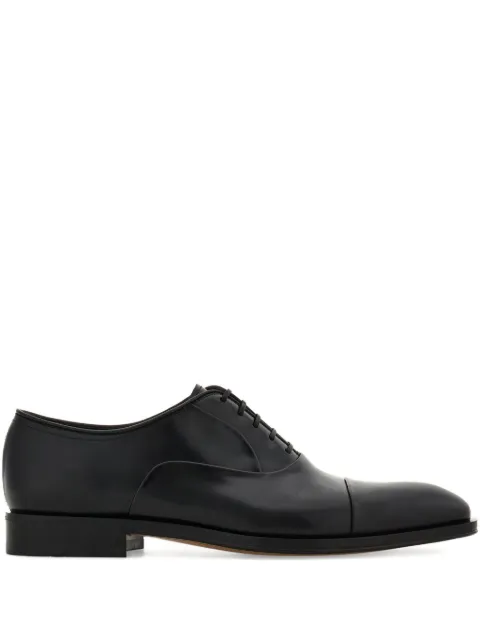 Ferragamo zapatos oxford de piel