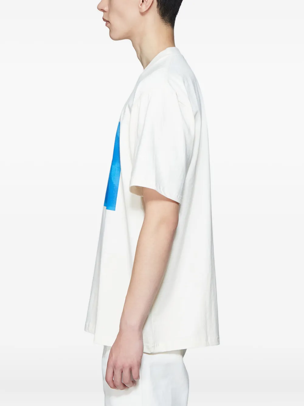 Hpnx Photographic-print T-shirt In White