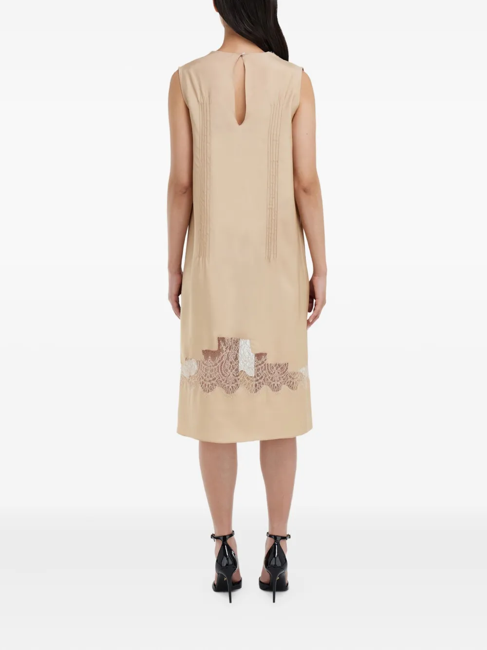 Ferragamo lace-inserts mini dress | Day Dresses | Image 2