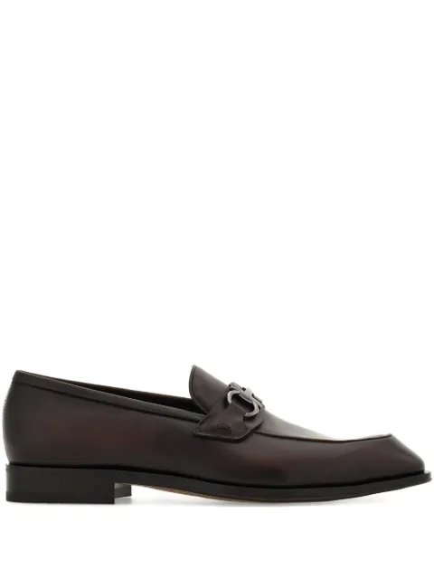 Ferragamo Gancini-buckle loafers