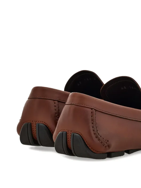 Ferragamo ガンチーニ ローファー | ブラウン | FARFETCH JP
