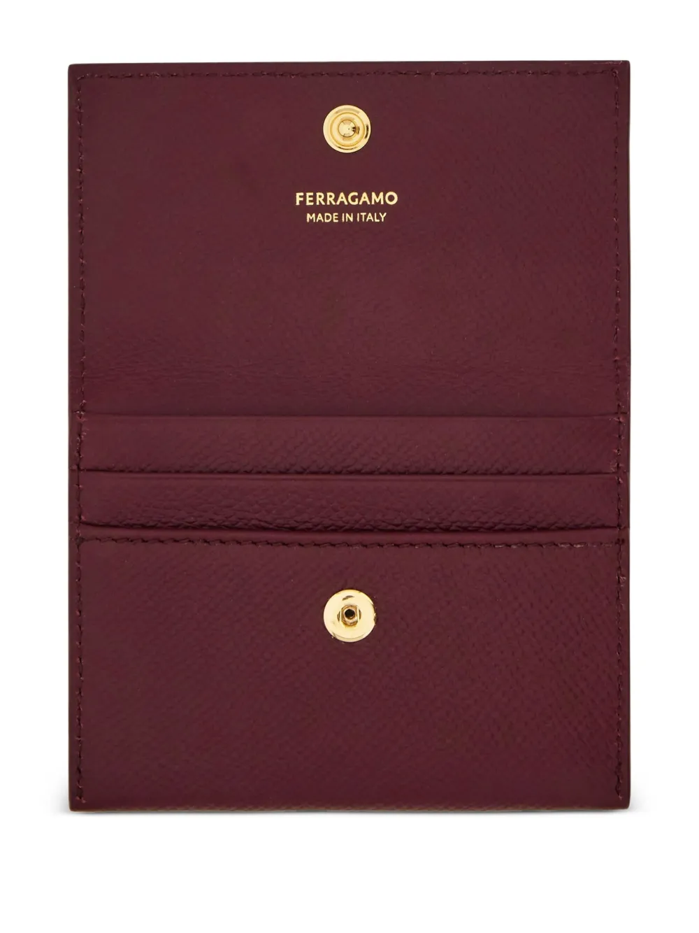 Ferragamo Gancini pasjeshouder met omslag Rood