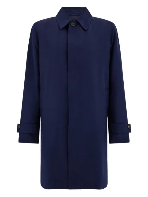 Ferragamo button wrist straps trench