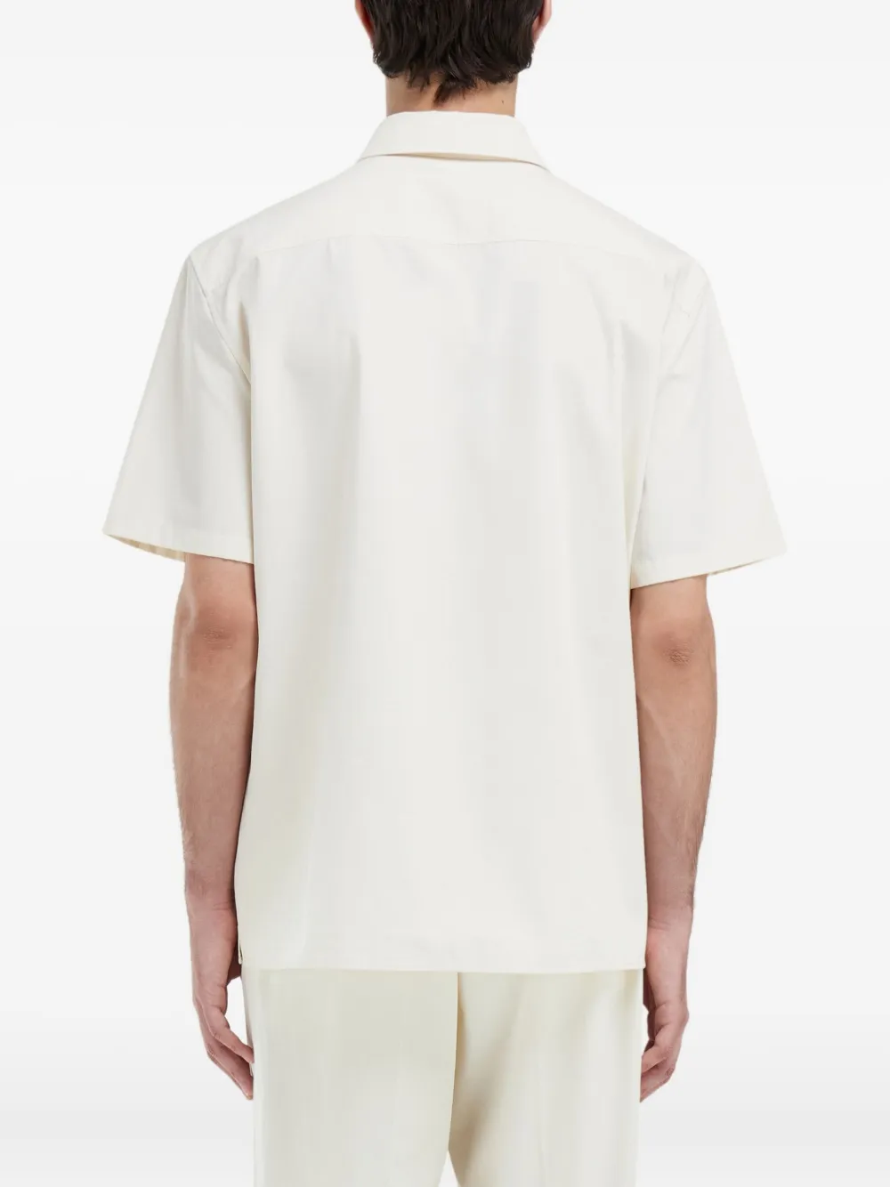 Ferragamo Overhemd met borstzak Wit