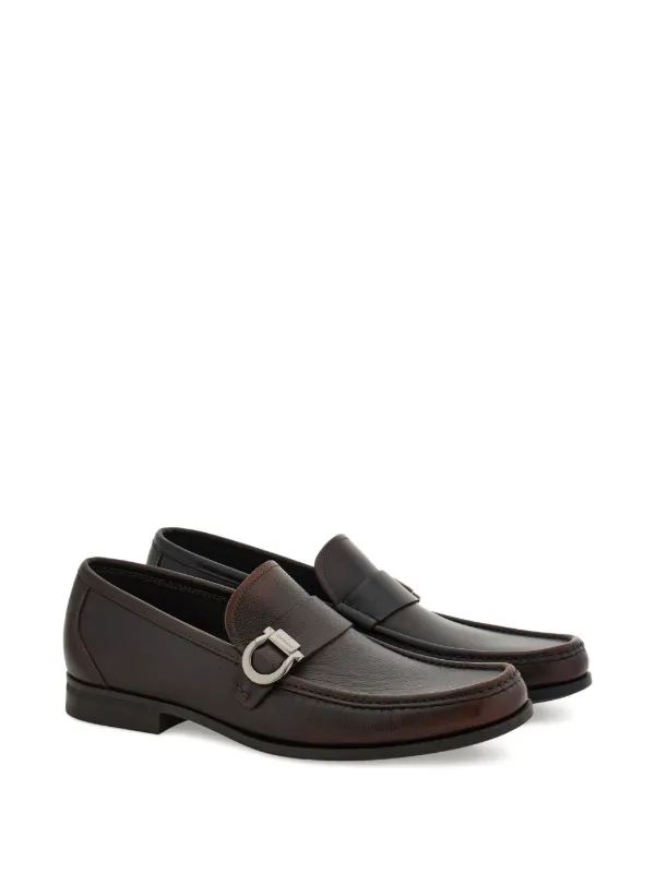 Salvatore Ferragamo ガンチーニ ローファー レッド Ferragamo ガンチーニ ローファー | レッド | FARFETCH JP