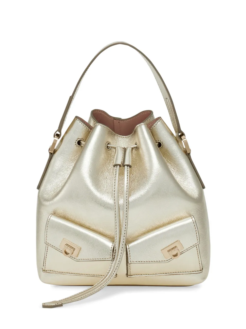 Ferragamo multipocket bucket bag - Oro