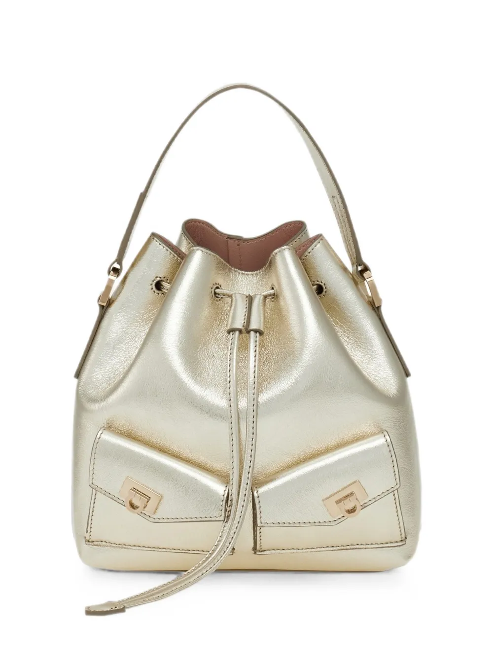 Ferragamo multipocket bucket bag - Oro
