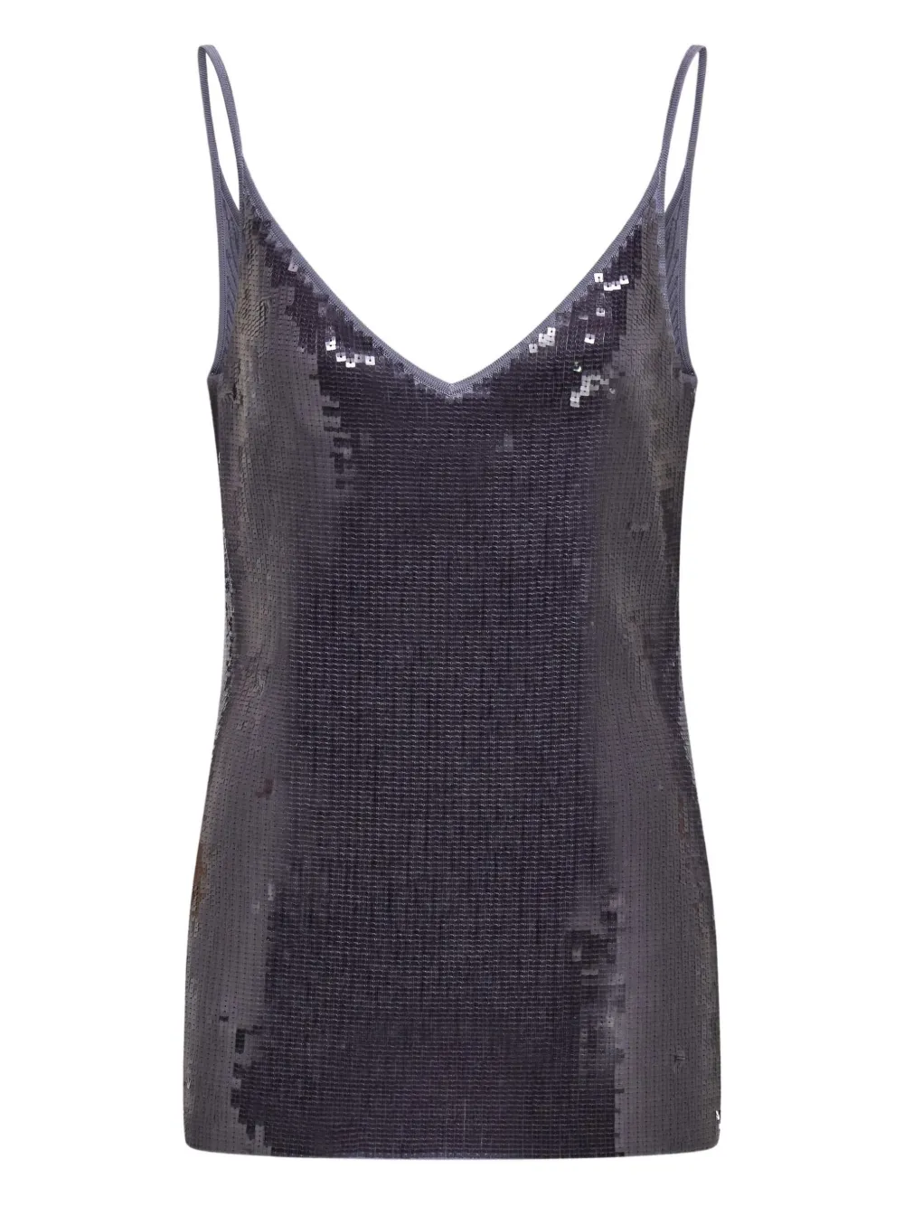 Ferragamo sequin-embellished tank top - Grau