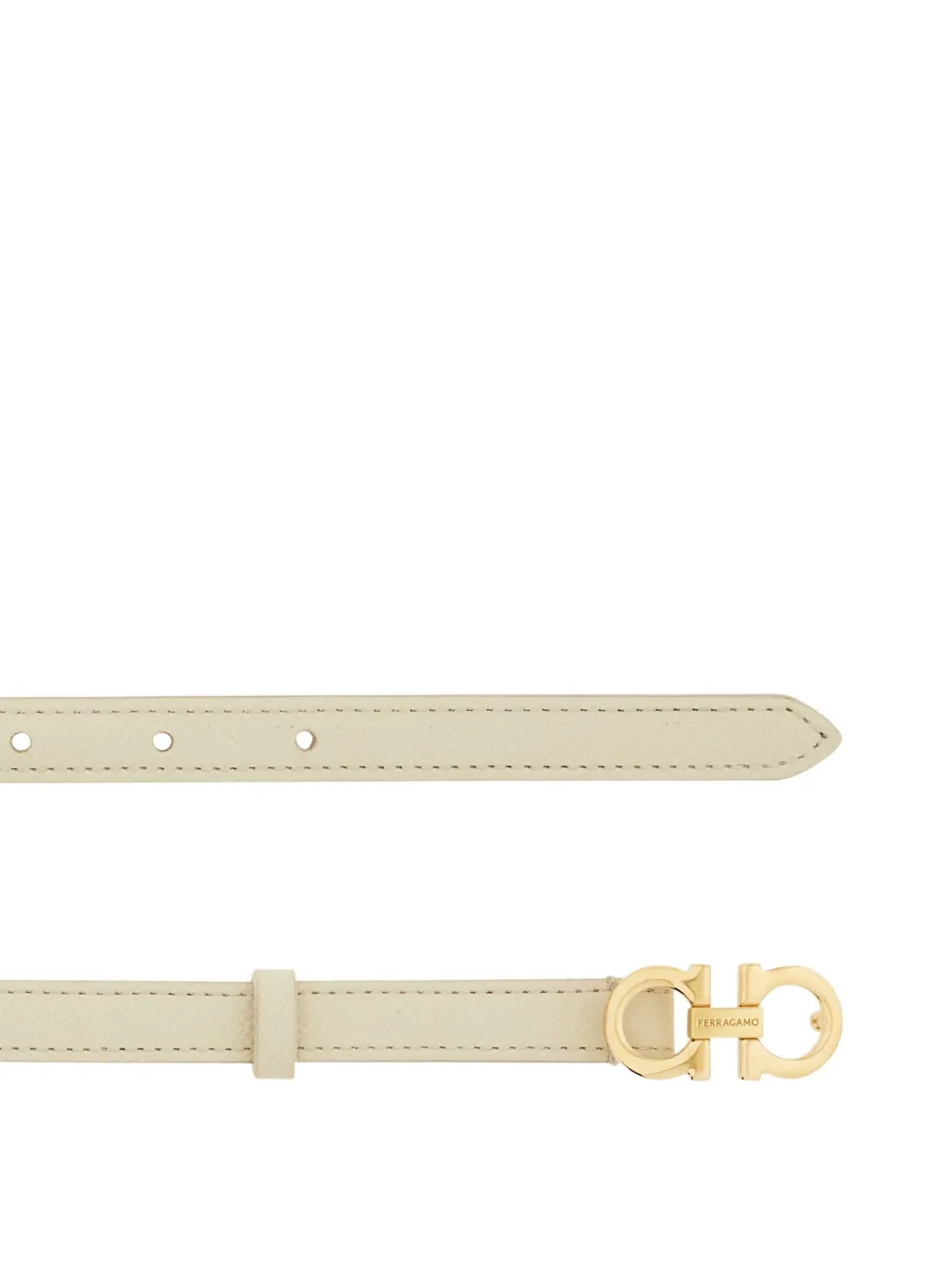Ferragamo Gancini riem Beige